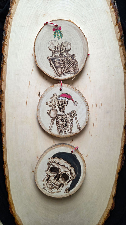 Skeleton Christmas Ornaments