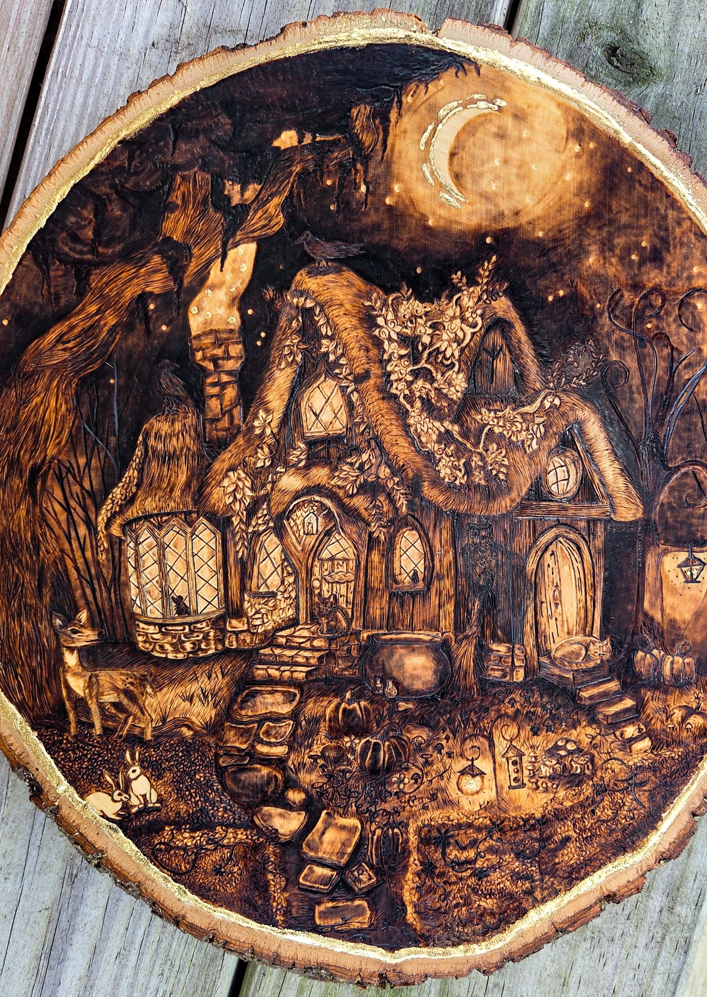 A Cozy Hedge Witch Cottage