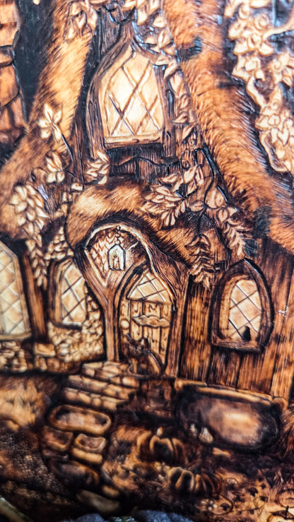 A Cozy Hedge Witch Cottage